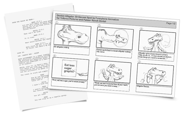 Script & Storyboards